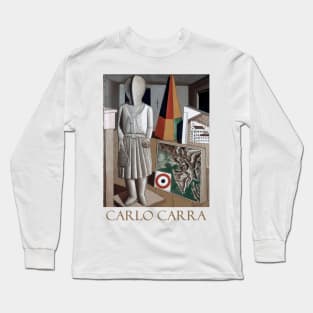 La Musa Metafisica by Carlo Carra Long Sleeve T-Shirt